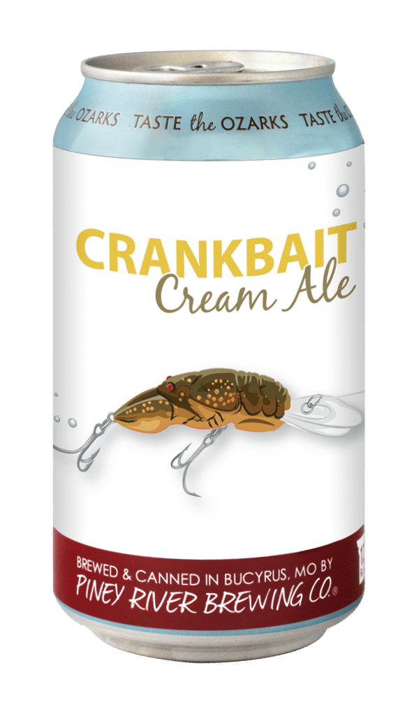 Piney River Brewing Co. PRBC Crankbait Cream Ale can 2022