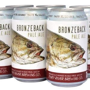 Piney River Brewing Co. PRBC Bronzeback Pale Ale six pack cans