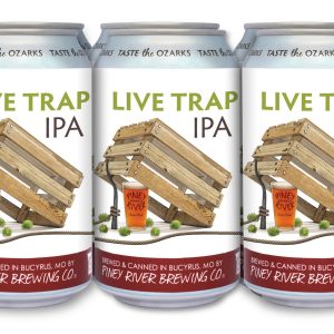 Piney River Brewing Co. PRBC Live Trap IPA six pack 2023