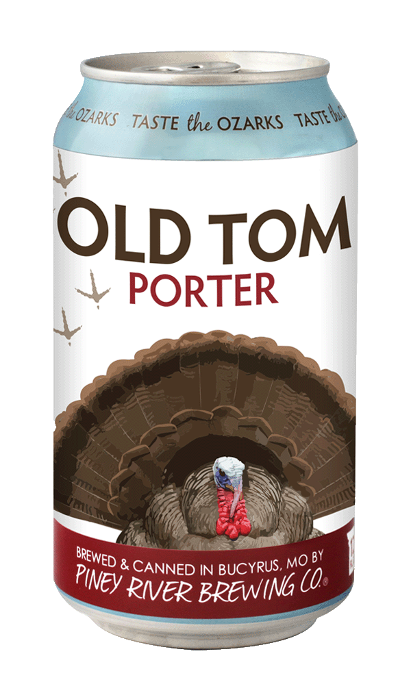 Piney River Brewing Co. PRBC Old Tom Porter can Jan 2025
