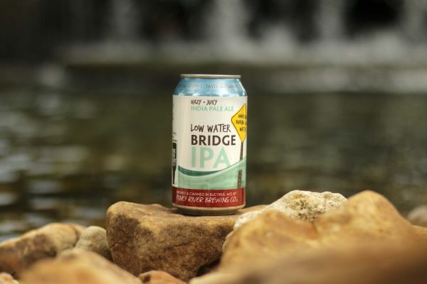 Piney River Brewing Co. flagship beers in outdoor environment, June 2026.