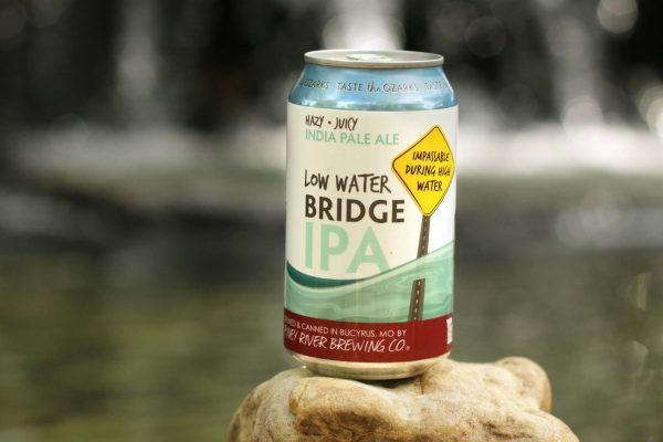 Piney River Brewing Co. flagship beers in outdoor environment, June 2026.
